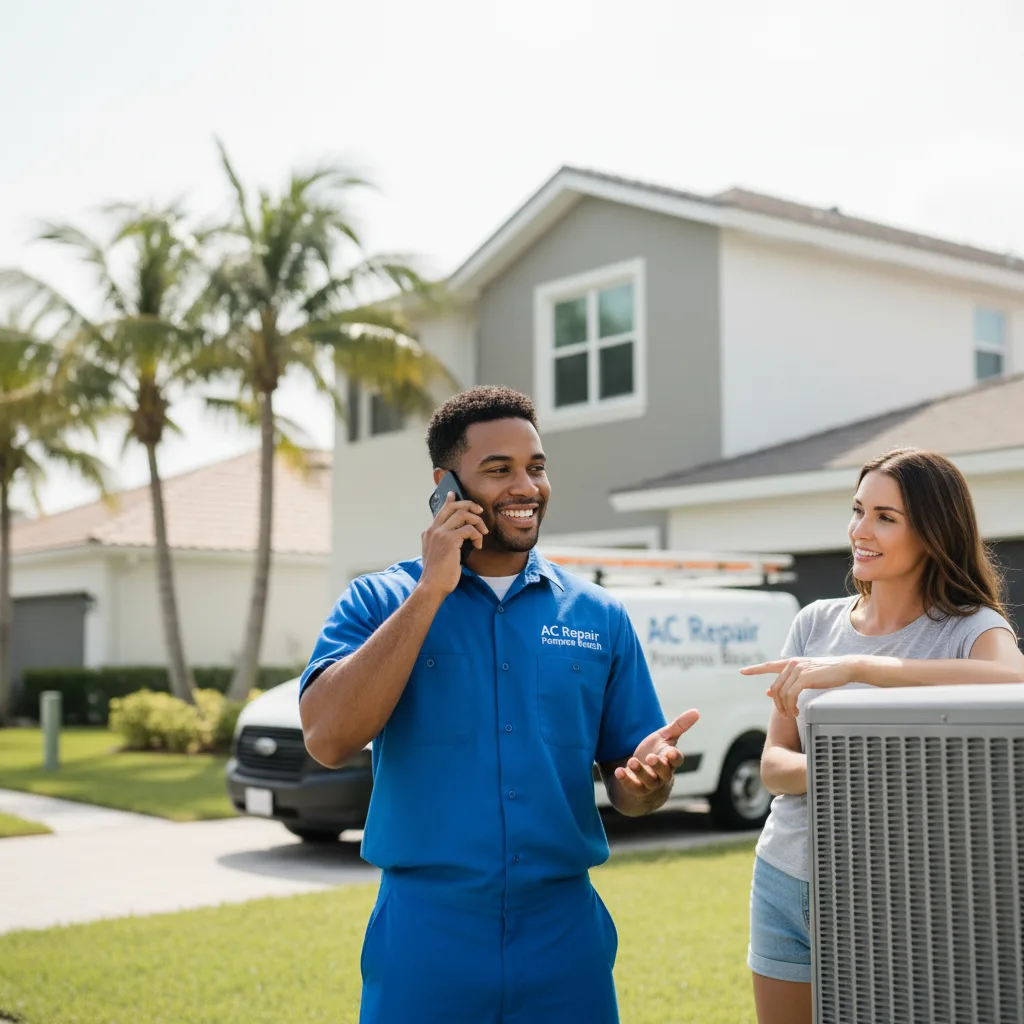 AC Repair Pompano Beach customer support in Sandy Springs